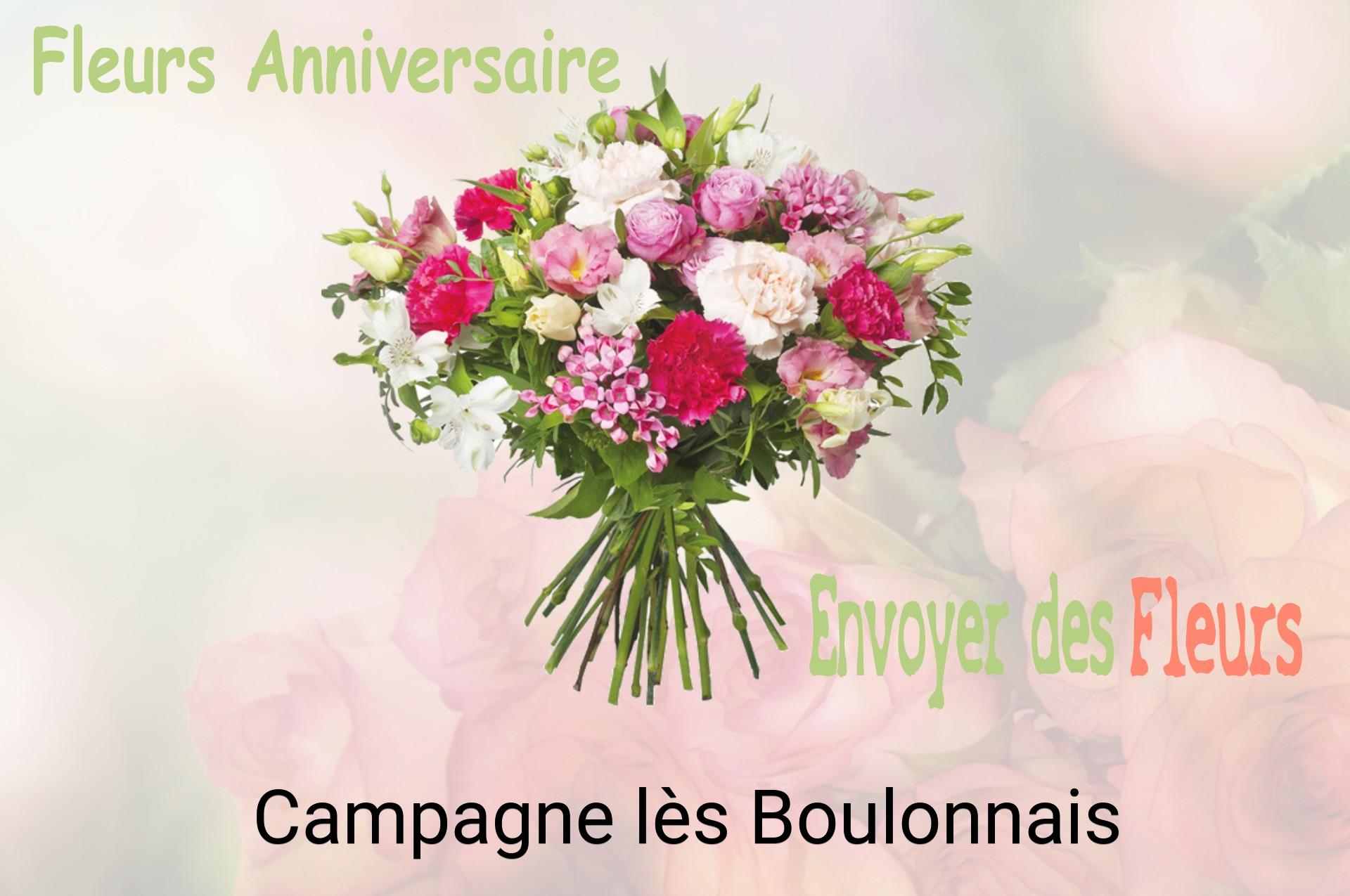 Bouquet de fleurs d’anniversaire livré à Campagne-lès-Boulonnais